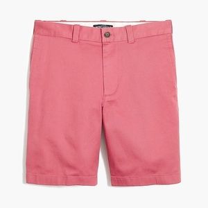 J Crew Salmon Chino Shorts 9" inseam size 32